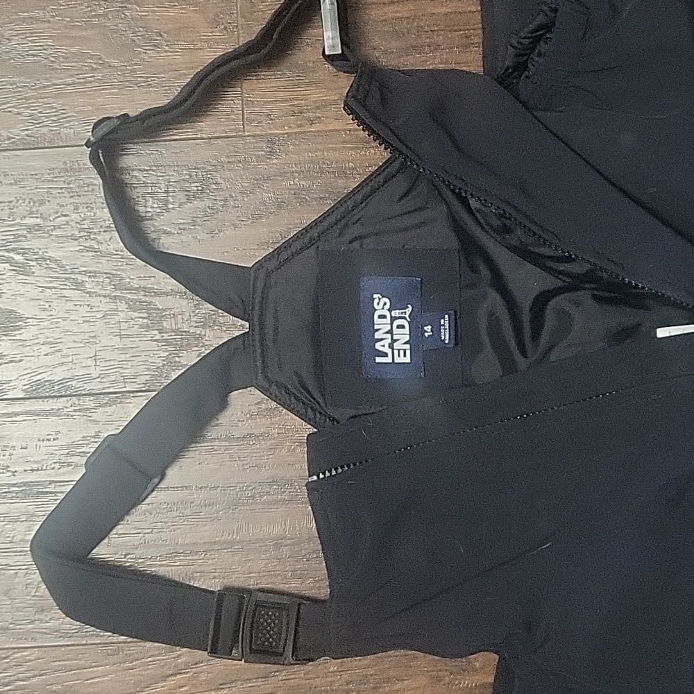 Land's End snow bib